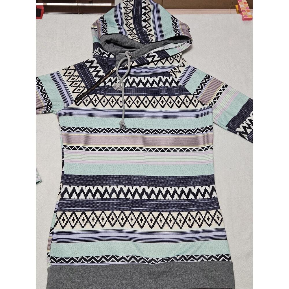 Backcountry Wool Hooded Fleece Womens Size M